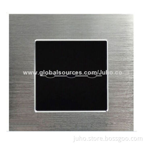 3-gang luxury villa lighting intelligent touch screen switch